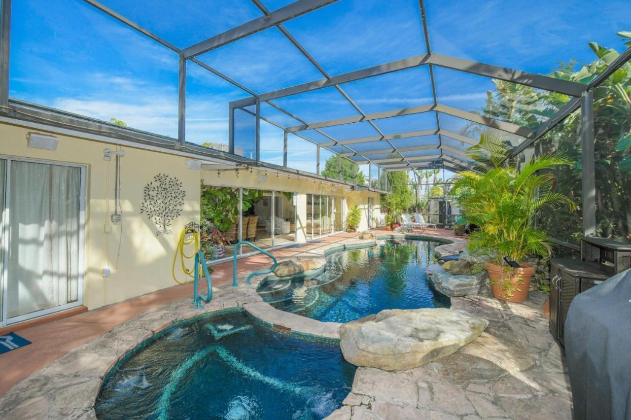 Island Time - Home Wenclosed Lagoon Style Pool Spa Walk To Beach Bikes Holmes Beach Exteriér fotografie