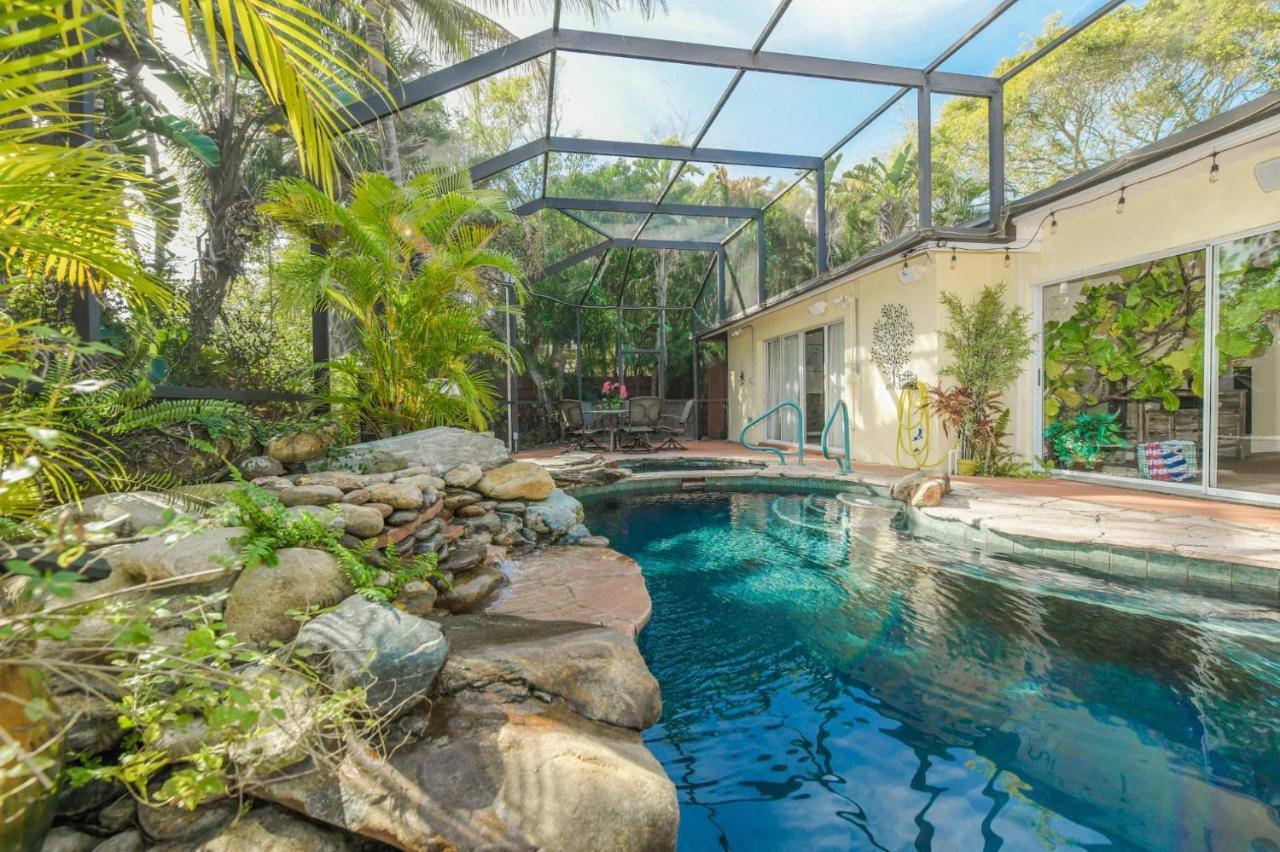 Island Time - Home Wenclosed Lagoon Style Pool Spa Walk To Beach Bikes Holmes Beach Exteriér fotografie